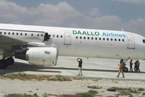 TNT Sebabkan Ledakan di Pesawat Komersial Somalia