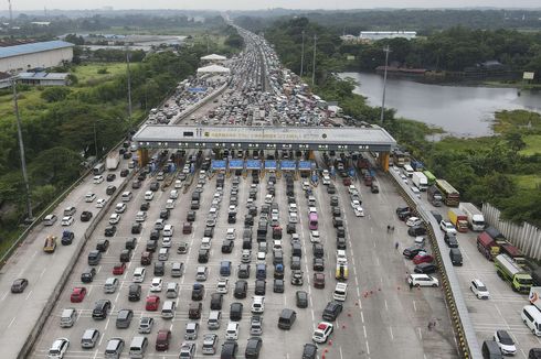 Arus Lalin di Tol Trans-Jawa Meningkat, Terbanyak via GT Cikampek Utama