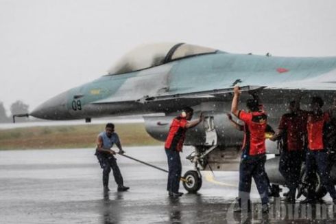 TNI AU: Suara Dentuman Keras di Solo dari Latihan Pesawat F-16