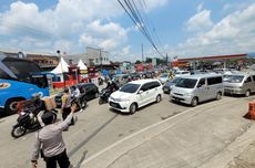 Simpang Ajibarang Macet, Kendaraan Arah Jakarta Diberlakukan Buka Tutup