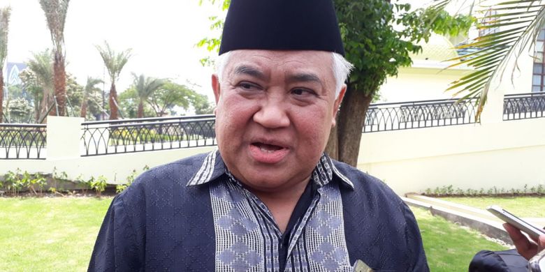 Din Syamsudin Nilai Tak Masalah Ulama Jadi Cawapres Tetapi