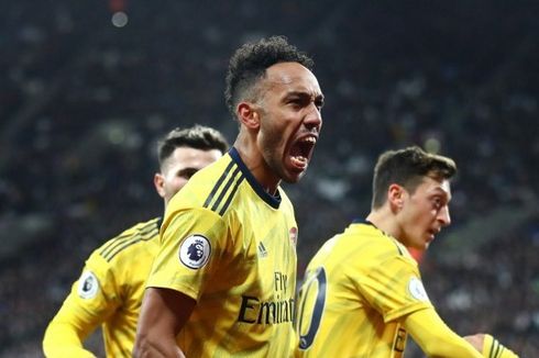 Southampton Vs Arsenal, Aubameyang Menatap Laga Ke-100 bagi The Gunners