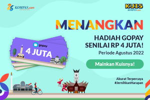 Menangkan Hadiah Gopay Senilai 4 Juta Rupiah!