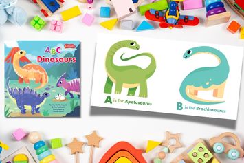 ABC Dinosaurs: Petualangan Prasejarah Mengenal Huruf A-Z