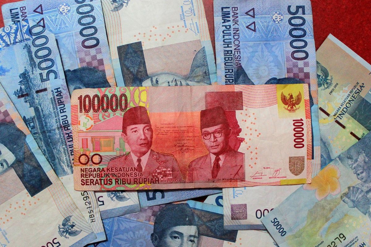 Ilustrasi rupiah, uang rupiah.