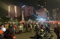 Demo Buruh dan GNPR Bubar, Jalan Medan Merdeka Barat Kembali Dibuka  