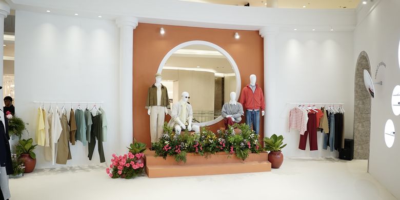 Koleksi koleksi Spring/Summer 2026 UNIQLO dipamerkan di Jakarta (23/1/2026)