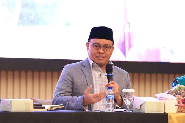 Kepala Subdirektorat Lembaga Tilawah dan Musabaqah Al-Qur?an, Rijal Ahmad Rangkuty, dalam acara Technical Meeting dan Penetapan Peserta STQH Nasional XXVIII di Auditorium HM Rasjidi, Kantor Kemenag RI, Jakarta, Rabu (20/8/2025).
