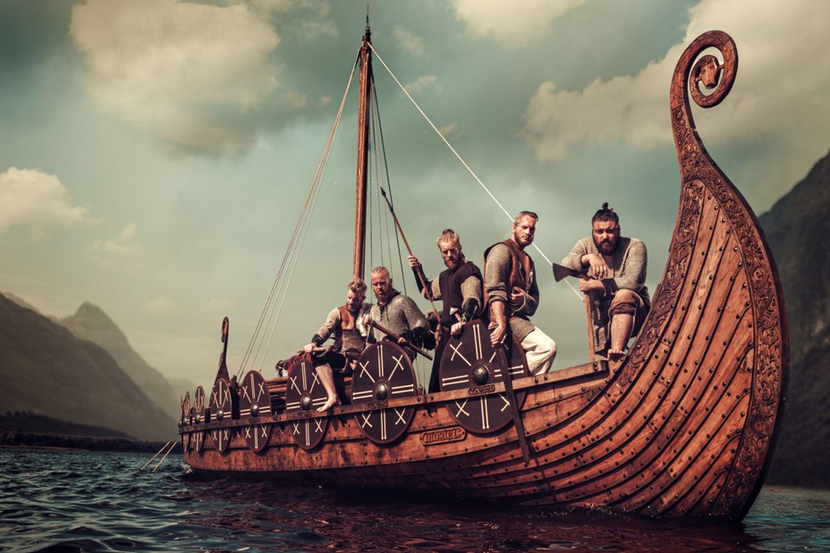 Ilustrasi bangsa Viking. Studi baru mengungkap keturunan orang Viking tidak hanya dari Skandinavia, tetapi secara genetik juga berasal dari Eropa Selatan dan Asia.