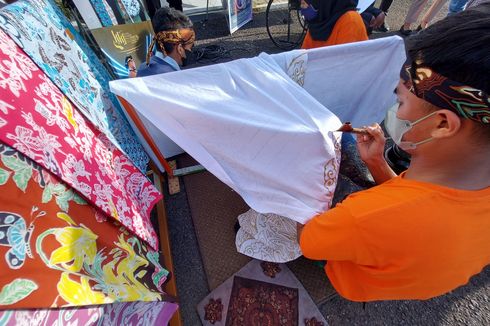 Terinspirasi dari Camilan Gurilem, Difabel Jabar Ciptakan Corak Batik Khas Lokal