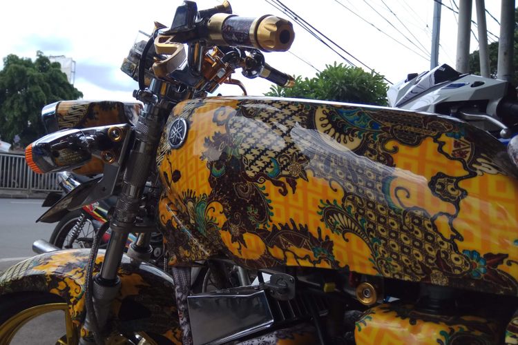 Yamaha RX King batik dijual Rp 22 Juta.