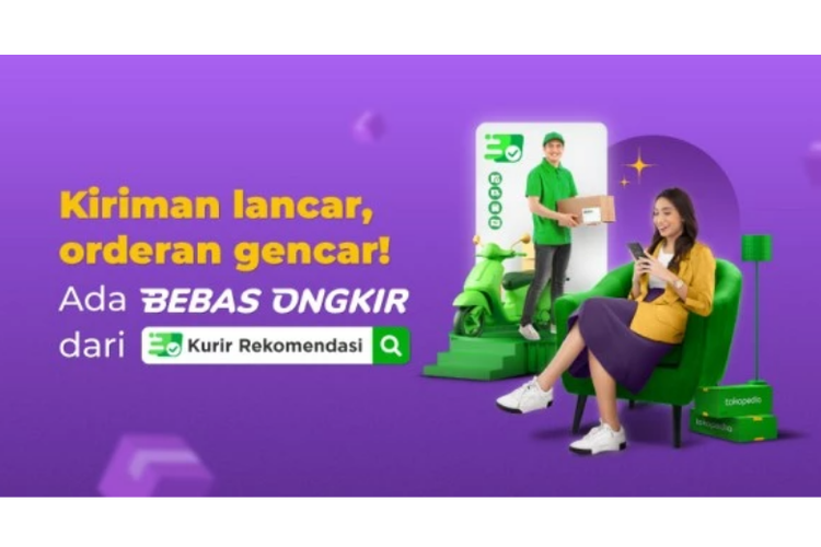 Layanan Kurir Rekomendasi Tokopedia.