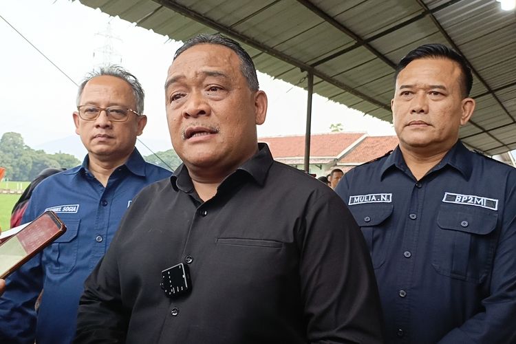 Wakil Ketua TPN Ganjar-Mahfud, Benny Rhamdani saat ditemui di Kecamatan Ciparay, Kabupaten Bandung, Jawa Barat pada Rabu (7/2/2024)