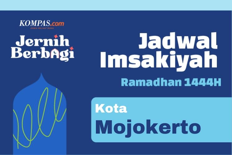 Ilustrasi jadwal imsakiyah di Mojokerto, Jawa Timur hari ini.