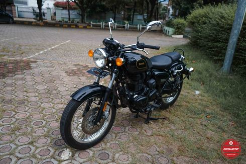 Ajak Motor Retro Benelli Imperiale 400 Beraktivitas Harian di Jakarta