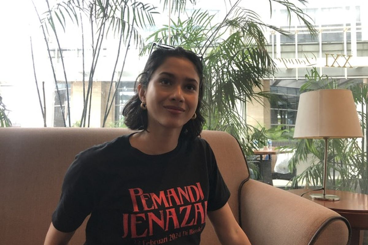Aghniny Haque di Kuningan, Jakarta Selatan, Kamis (18/1/2024).