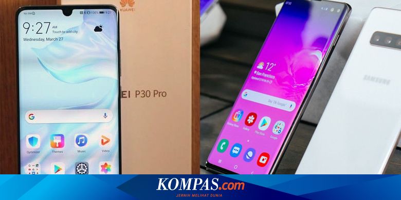 huawei p30 pro vs samsung galaxy s10