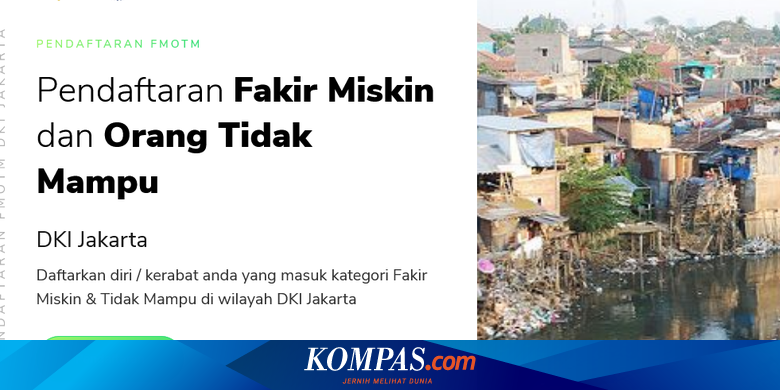 banyak-peminat-portal-pendaftaran-fakir-miskin-dki-jakarta-susah-diakses