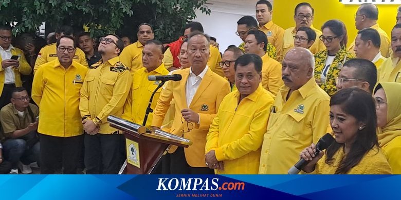 Agus Gumiwang Kartasasmita Resmi Jadi Plt Ketum Golkar, Gantikan Airlangga