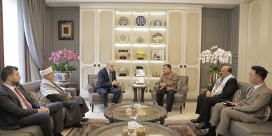 Jusuf Kalla Sambut Grand Imam Al-Aqsa, Perkuat Solidaritas Palestina