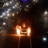 Mobil Terbakar di Jalan Tol Jakarta-Tangerang, Diduga Akibat Korsleting