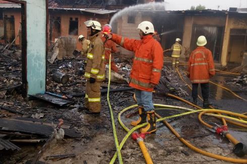 Kebakaran di Klender Jaktim Padam, Kerugian Diperkirakan Rp 810 Juta