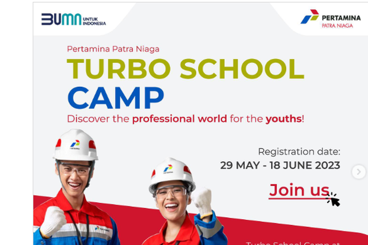 Lowongan magang Pertamina untuk lulusan SMA, D3, dan S1