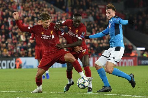 Liverpool Vs Napoli Imbang, The Reds Belum Lolos