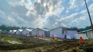 Melihat Progres Huntara di Daerah Terdampak Parah Banjir Aceh Utara