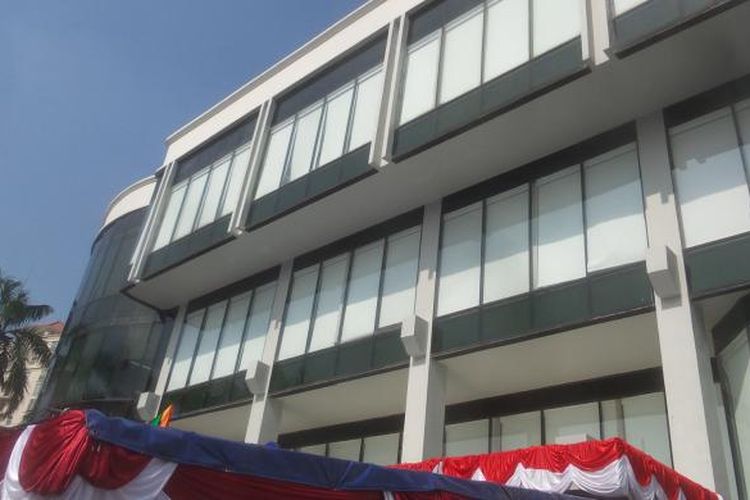 Kantor pusat PD Pasar Jaya di Cikini, Menteng, Jakarta Pusat yang baru diresmikan pada Rabu (24/8/2016).