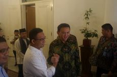 Anies Temui Ahok di Balai Kota DKI Jakarta