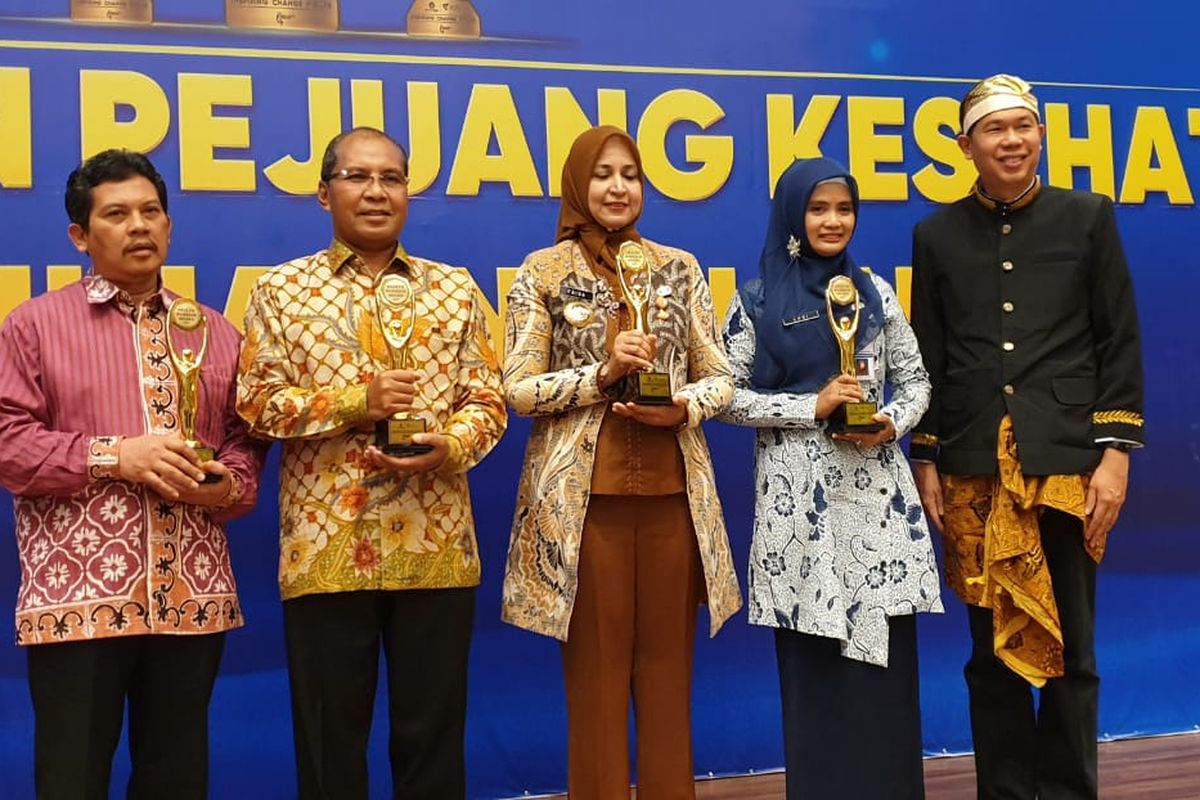 Fakultas Kedokteran Trisakti bersama Forum Ikatan Alumni Kedokteran Seluruh Indonesia (FIAKSI), PTTEP dan Dompet Dhuafa menggelar ajang penghargaan Health Warrior Awards 2019 di Jakarta (28/6/2019).