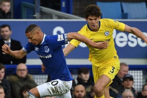 Everton Vs Chelsea, The Blues Kian Jauhi Posisi 4 Besar