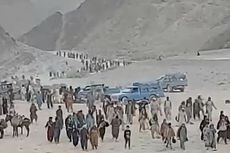 Video Eksodus Pengungsi Afghanistan, Jalan Bermil-mil Lewati Gurun dan Lintasi Perbatasan ke Iran