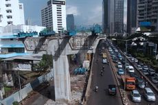 Jalan Layang Non-Tol Kampung Melayu-Tanah Abang Dibuka Akhir 2013