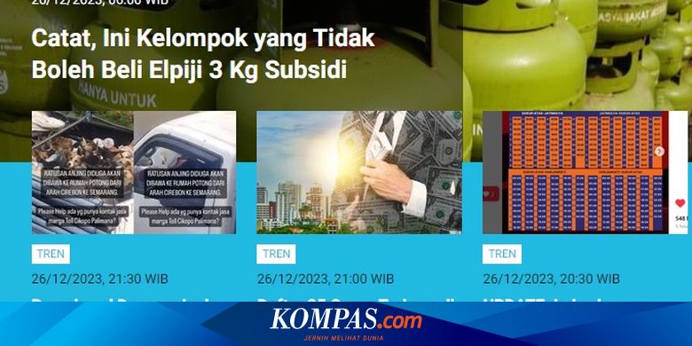 Berita Harian Kalender 2024 Indonesia Terbaru Hari Ini - Kompas.com
