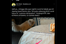 Ramai soal Pengiriman Surat yang Ditempeli Fotokopi KTP, Ini Penjelasan Pos Indonesia