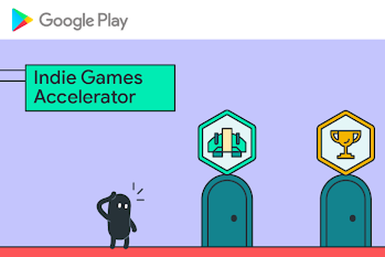 Ilustrasi program Indie Games Accelerator yang digelar Google di lebih dari 70 negara, termasuk Indonesia.