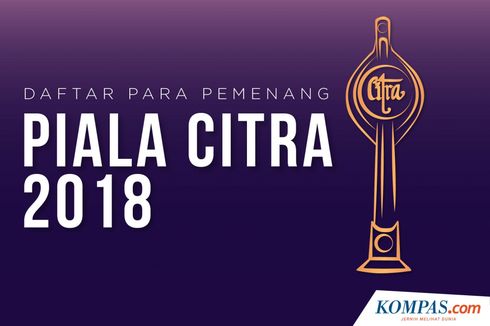 INFOGRAFIK: Daftar Pemenang Piala Citra 2018...