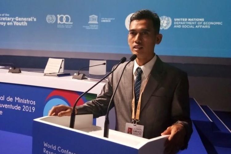  Deputi Pengembangan Pemuda Asrorun Niam Sholeh mewakili Indonesia untuk menjadi delegasi Pertemuan Menteri Pemuda se-Dunia yang dilaksanakan di Lisbon Portugal, 21 - 24 Juni 2019. 