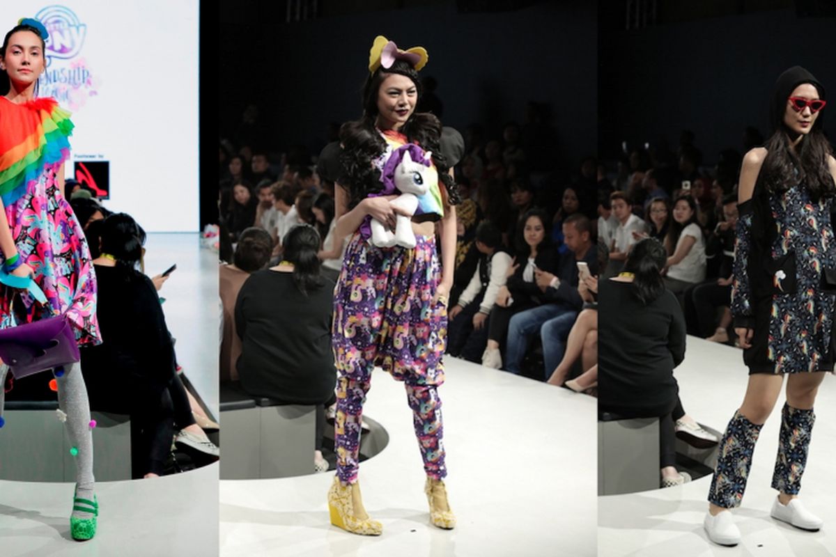 Koleksi fashion yang terinpirasi dari ?My Litlle Pony? dari 8 desainer Indonesia.