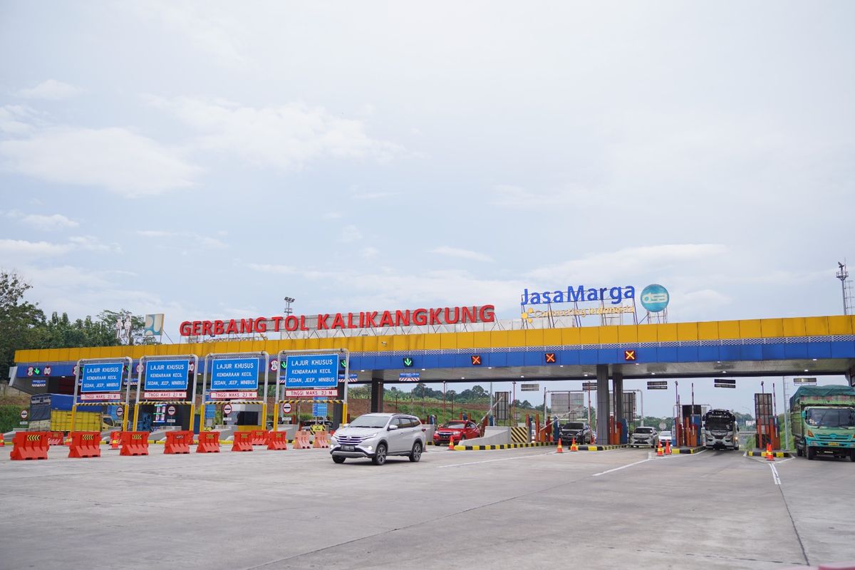 Daftar diskon tarif tol 20 persen selama Lebaran 2025.