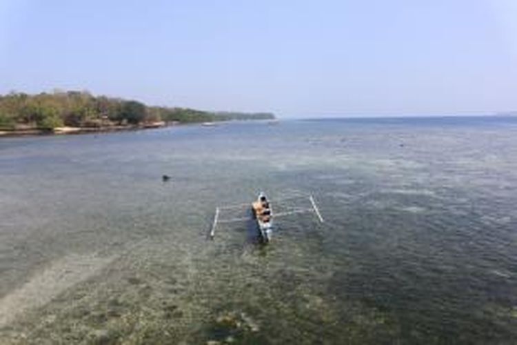 Salah satu dermaga di Pulau Bunaken, Manado, Sulawesi Utara. Wisata bahari di Pulau Bunaken terus digenjot untuk menaikan kembali pamornya di kalangan pecinta wisata bahari,  terutama menyelam.