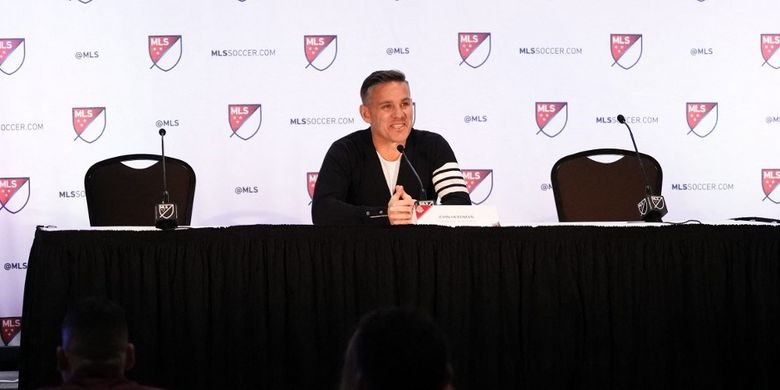 John Herdman berbicara saat menjadi pelatih Toronto FC di ajang MLS pada 11 Januari 2024. Terkini, Herdman dilaporkan sebagai kandidat pelatih Timnas Indonesia.