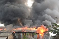 Rumah Dempet di Rorotan Terbakar, Diduga karena Korsleting Listrik