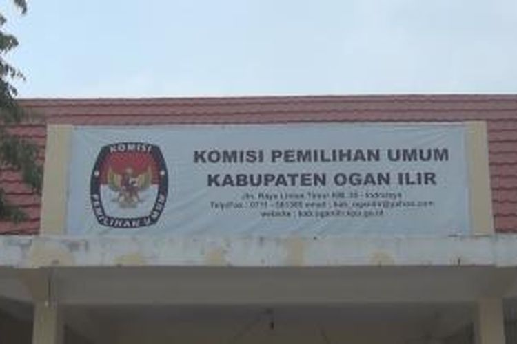 kantor kpu ogan ilir sumatera selatan