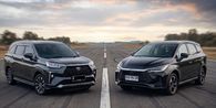 BYD M6 DM vs Toyota Veloz Hybrid, Adu MPV Elektrifikasi Sejuta Umat