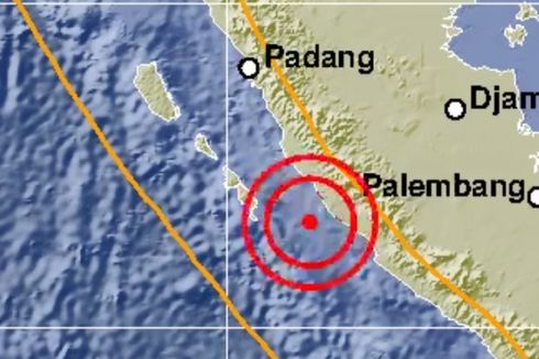 Gempa Magnitudo 5,5 Guncang Bengkulu Utara, Tak Berpotensi Tsunami