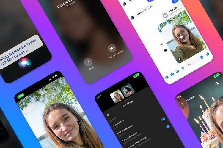 Facebook Messenger Kedatangan Update Besar, Video Call Makin Jernih