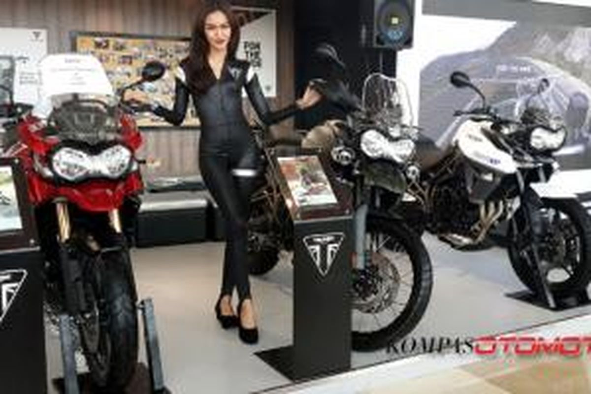 Triumph Tiger 800 series terbaru untuk kebutuhan on-road dan off-road.